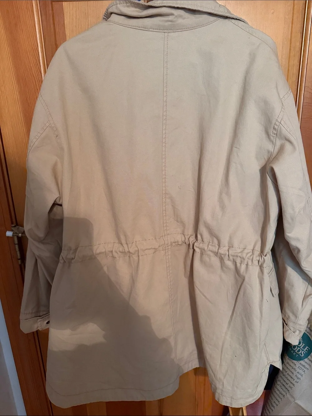 Universal Thread Khaki Utility Jacket with Multiple Pockets